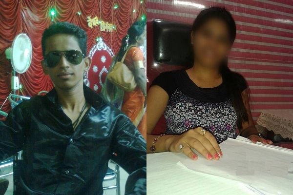 Accused Swapnil  Padekar (Left) and victim (right)