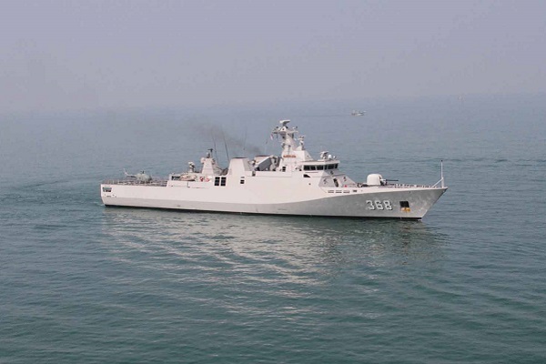 Indonesian Naval Ship KRI Frans Kaisiepo
